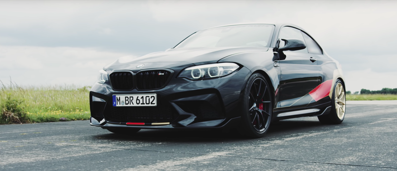 Illustration for article titled I Am Losing My Mind Over This BMW M2 Competition With German Livery